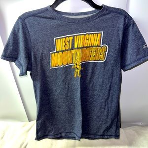 Champion West Virginia University Mountaineers T-shirt Women’s Gray Size Large